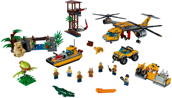Výsadková helikoptéra do džungle