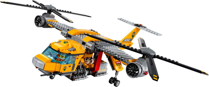 Výsadková helikoptéra do džungle