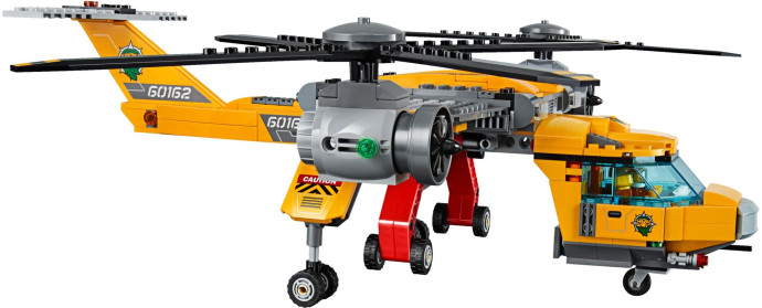 Výsadková helikoptéra do džungle