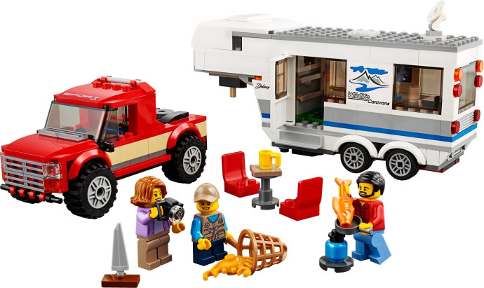 Pick-up a karavan