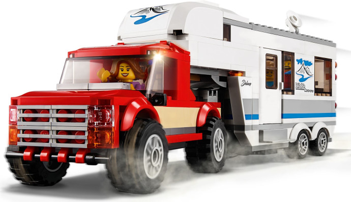 Pick-up a karavan