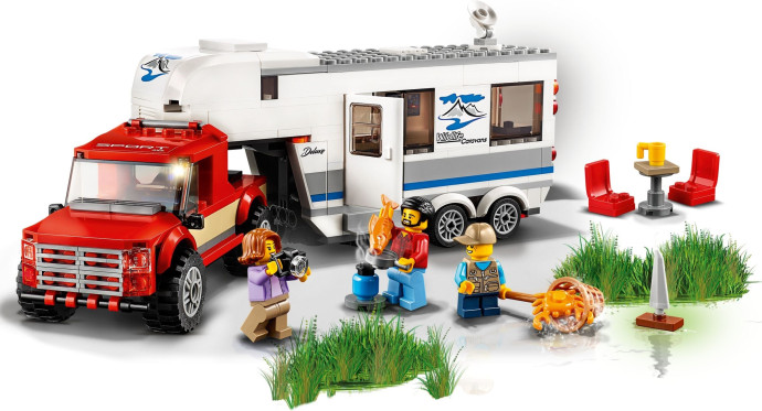Pick-up a karavan