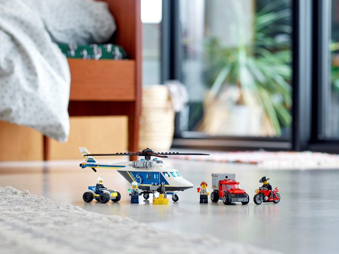 Police Helicopter Chase
