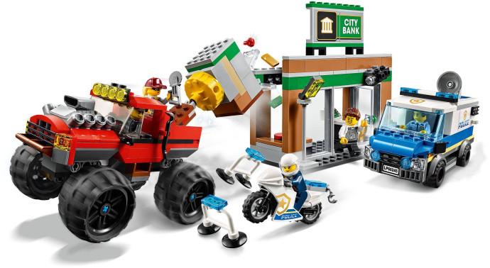 Police Monster Truck Heist