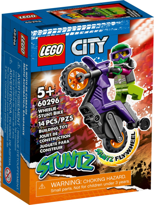 Kaskadérská wheelie motorka