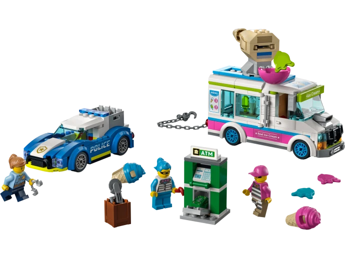 LEGO 60314 Policejní honička se zmrzlinářským vozem