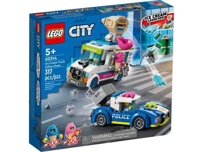 Policejní honička se zmrzlinářským vozem