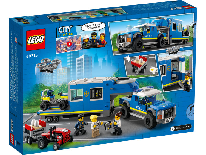 Mobilní velitelský vůz policie