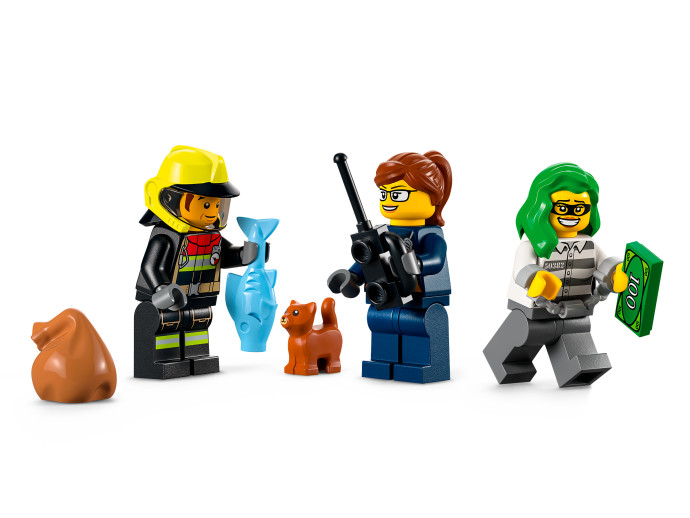 Hasiči a policejní honička