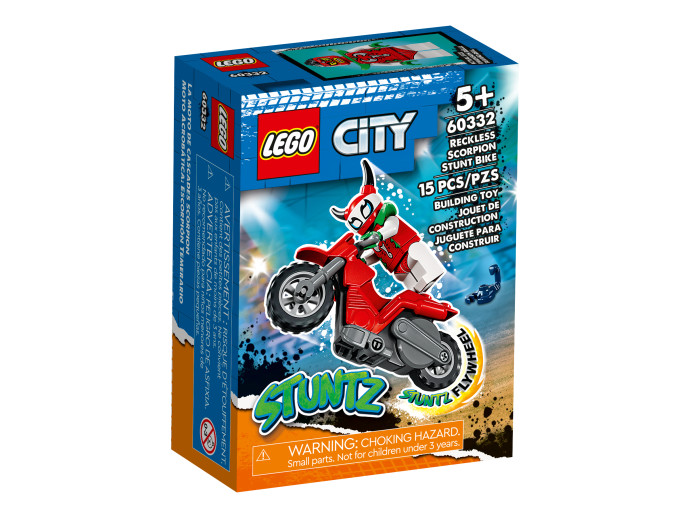 Škorpioní kaskadérská motorka