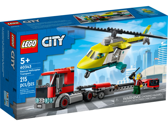 Preprava záchranárskej helikoptéry