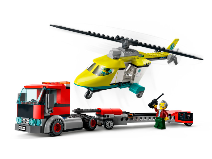 Preprava záchranárskej helikoptéry