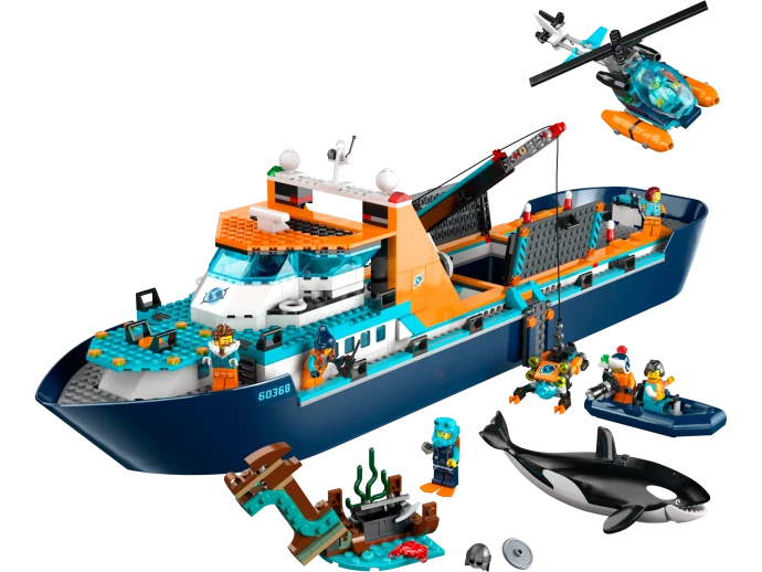 LEGO 60368 Arktická průzkumná loď