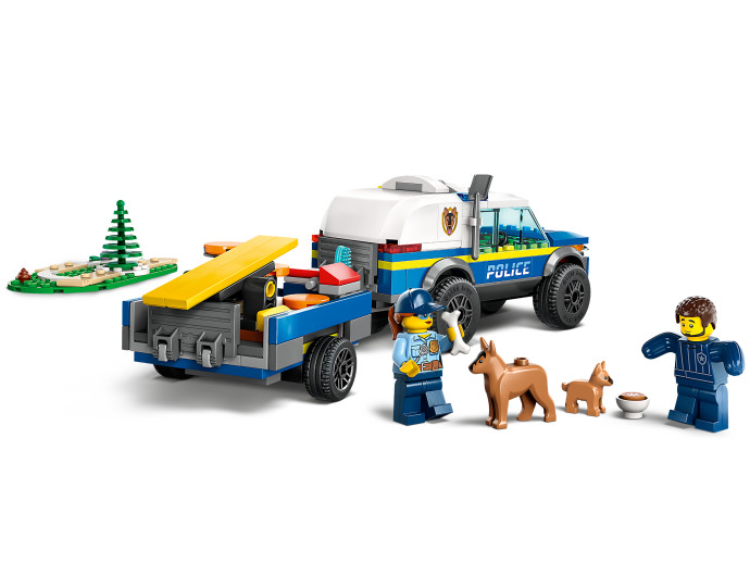 Mobilné cvičisko pre policajné psy