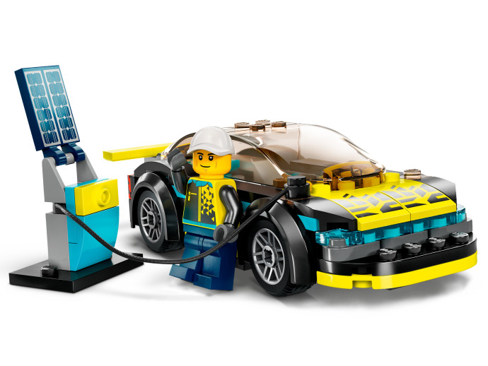 Elektrické športové auto