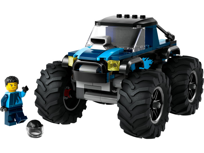 Modrý monster truck
