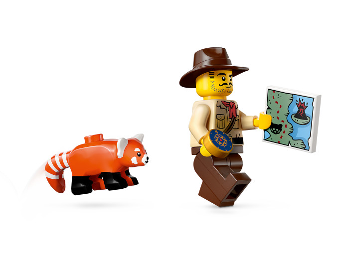 Štvorkolka na prieskum džungle – misia panda červená