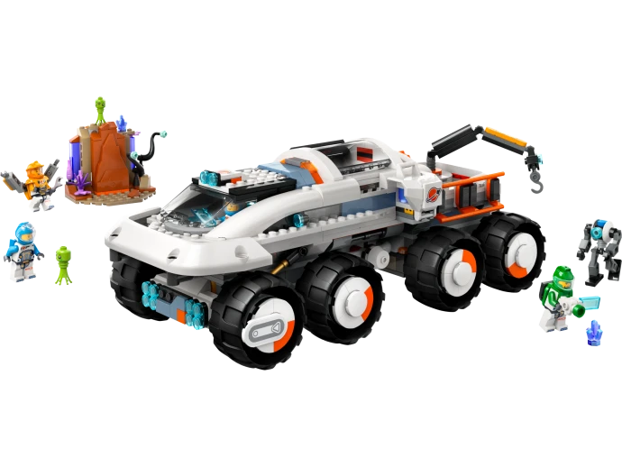 LEGO 60432 Velitelské vesmírné vozidlo a jeřábový nakladač
