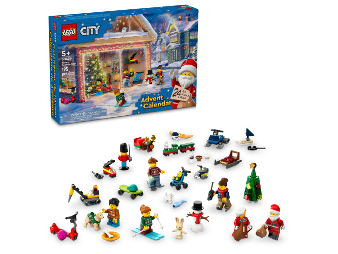 LEGO® City Adventný kalendár 2024