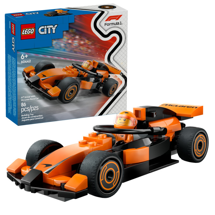 Jazdec F1® s pretekárskym autom McLaren