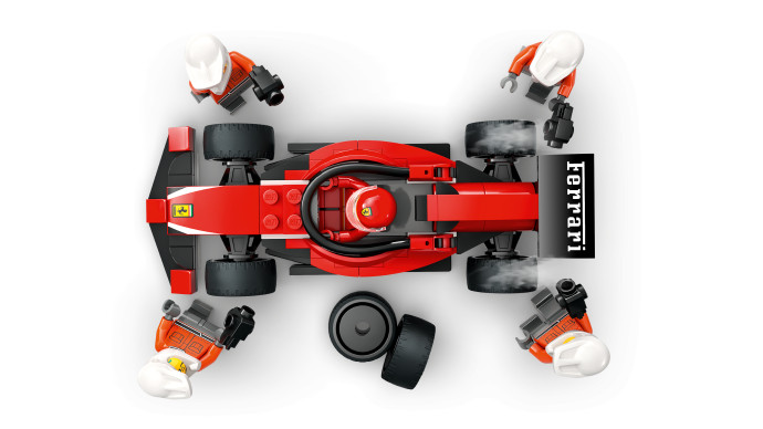 Zastávka v F1® a Pit Crew s autom Ferrari
