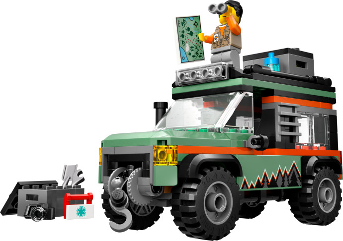 Terénní horské nákladní auto 4x4