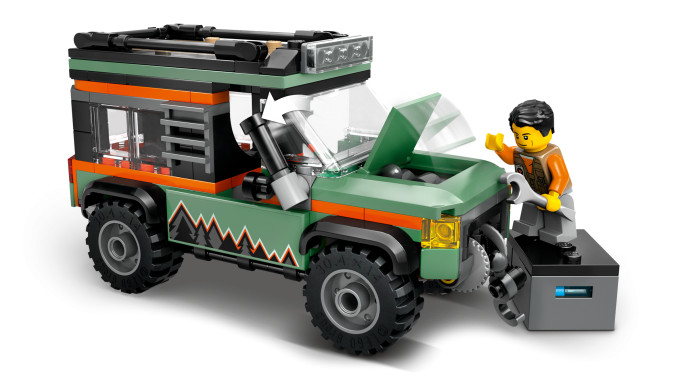Terénne horské nákladné auto 4x4