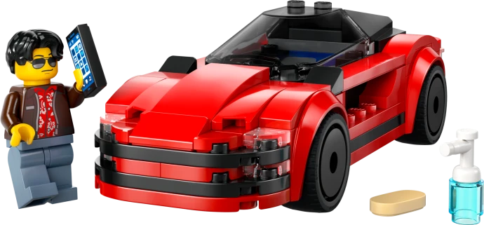 LEGO 60448 Červený sporťák