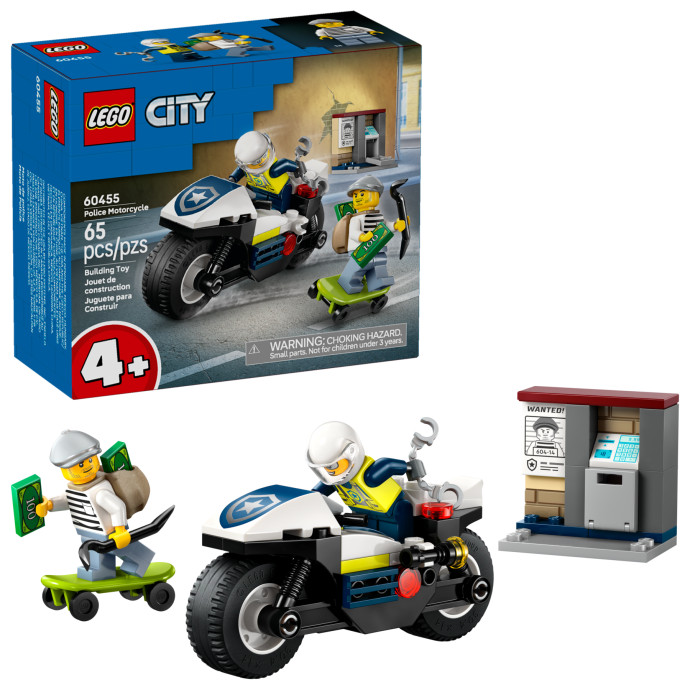 Naháňačka na policajnej motorke