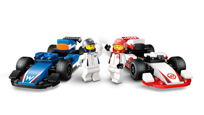 Pretekárske autá F1® Williams Racing a Haas F1®