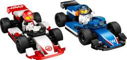 Pretekárske autá F1® Williams Racing a Haas F1®