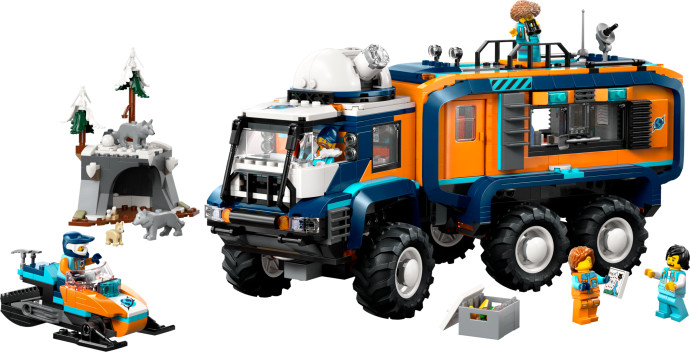 Nákladní auto s laboratoří pro průzkumníky Arktidy