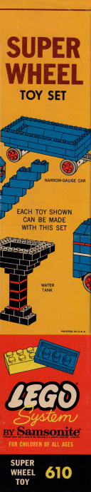 Super Wheel Toy Set (tall box version)