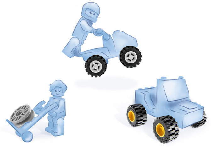 LEGO® Kolečka