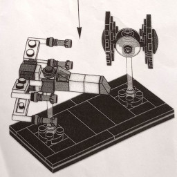 X-Wing and TIE Fighter