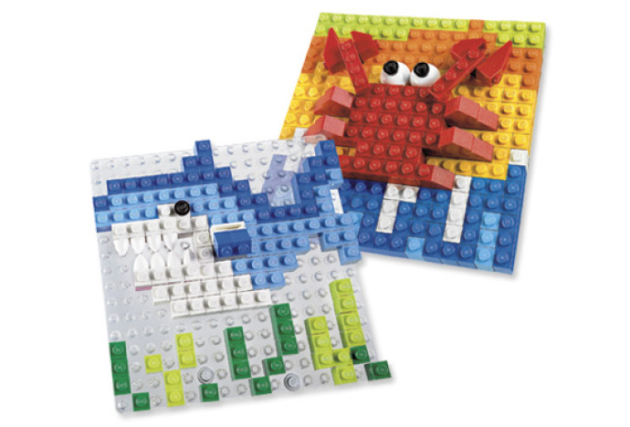 A World of LEGO Mosaic