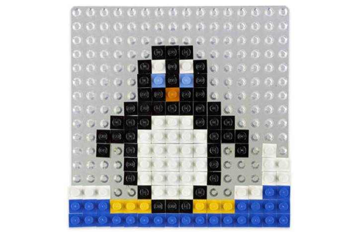 A World of LEGO Mosaic