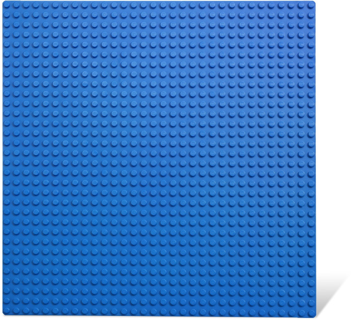 Blue Building Plate