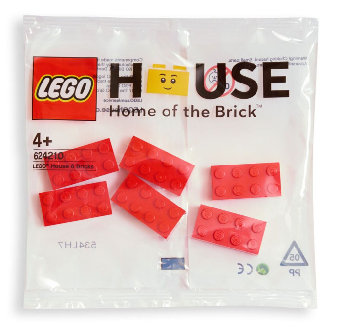 LEGO House 6 Bricks