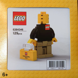 Barcelona brand store associate figure