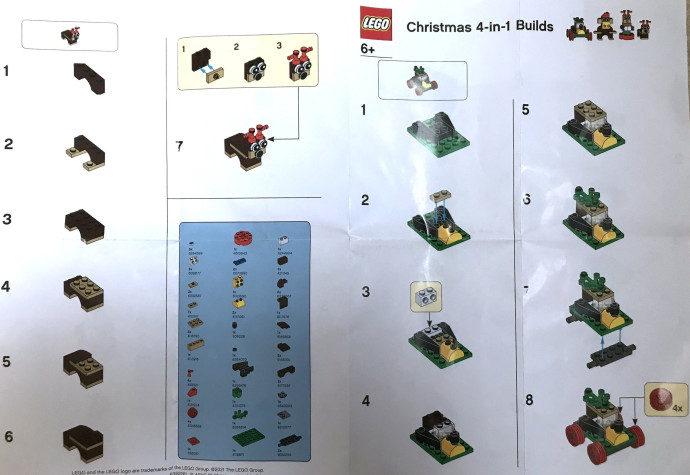 Christmas 4-in-1 build