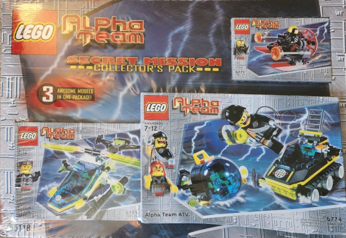 Alpha Team Secret Mission Collector's Pack
