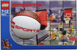 Street Basketball set with Spalding mini-basketball
