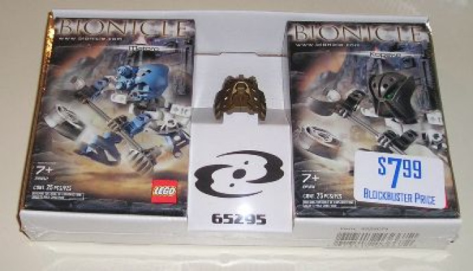 Bionicle twin-pack with gold mask