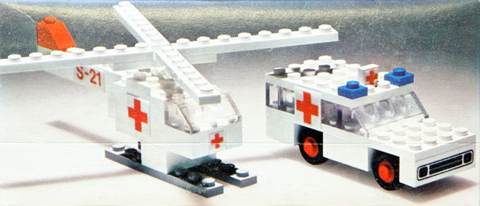 Ambulance and Helicopter