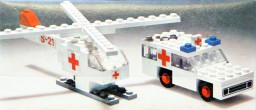 Ambulance and Helicopter