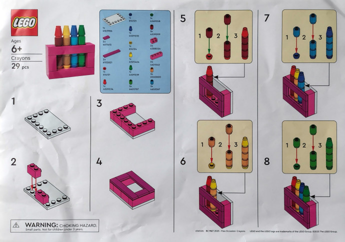 Crayons M&T