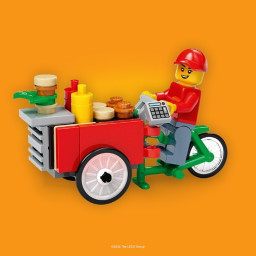 Bike Burger Cart