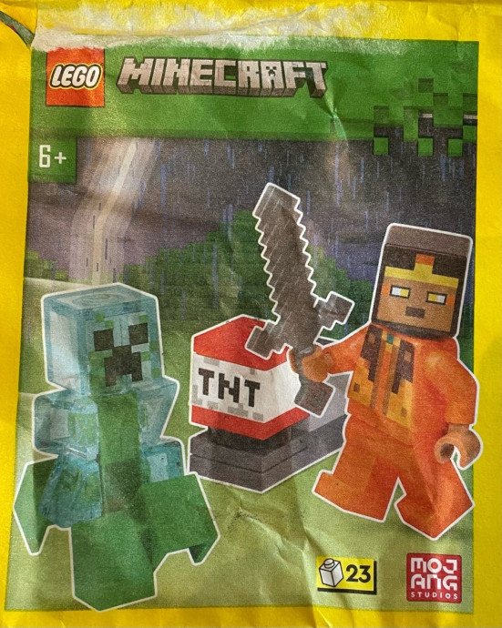 Golden Knight and Charged Creeper