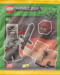 Orc Warrior with Baby Hoglin and Magma Cube